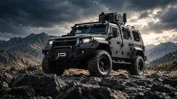 Armored vehicle application